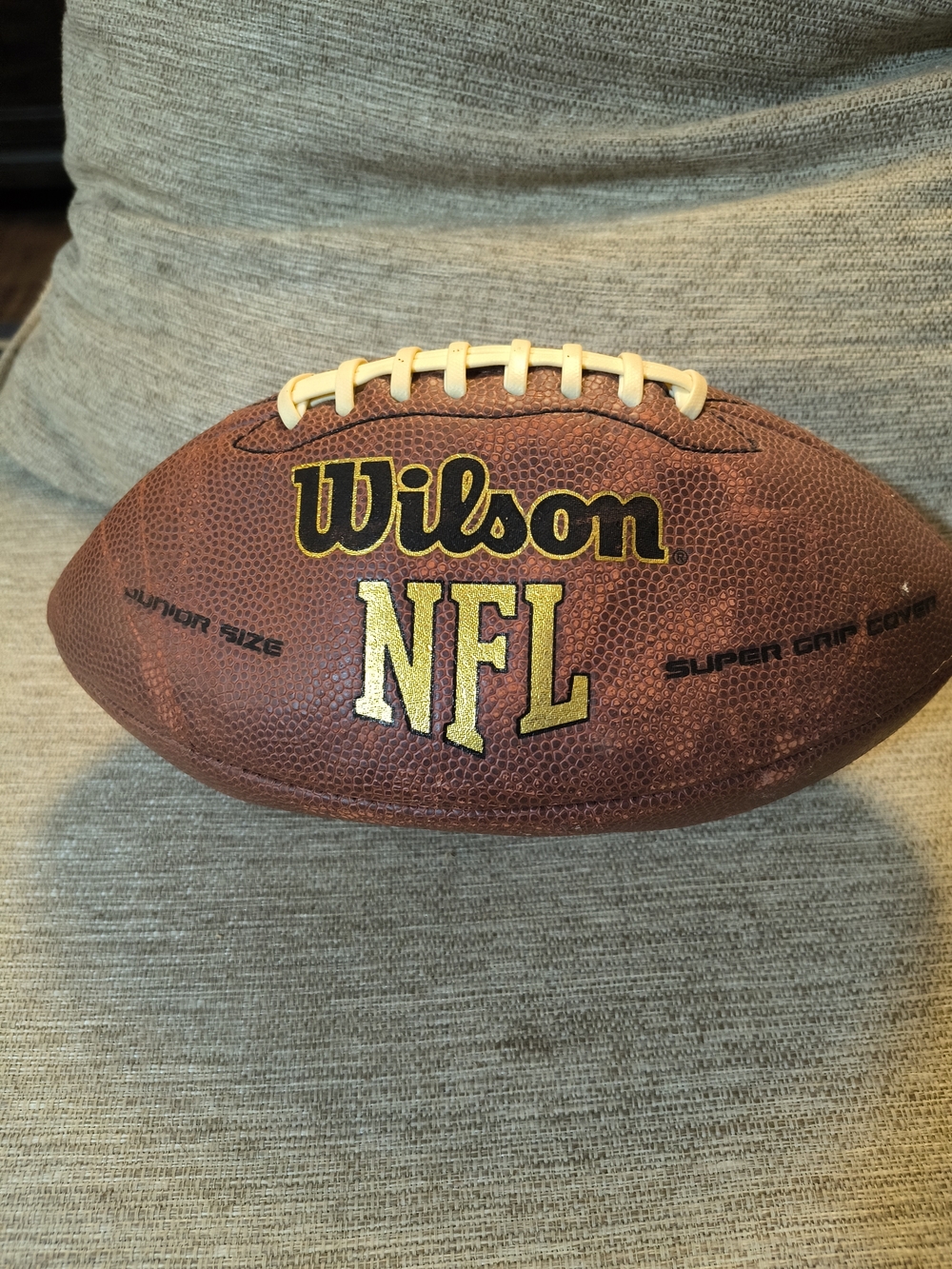 Wilson NFL Football - Brown with White Laces